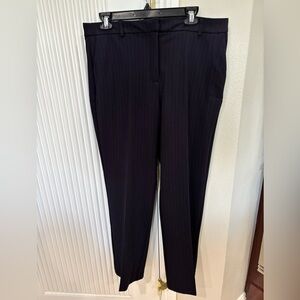 Rachel Zoe Blue Pinstripe Dress Pants